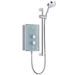 Mira Azora Frosted Glass 9.8kW  Electric Shower