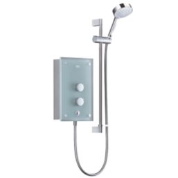 Mira Azora Frosted Glass 9.8kW  Electric Shower