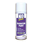 No Nonsense Radiator Spray Paint Gloss White 400ml