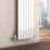 Reina Flat Single 1800mm x 440mm 3040BTU White Vertical Designer Radiator