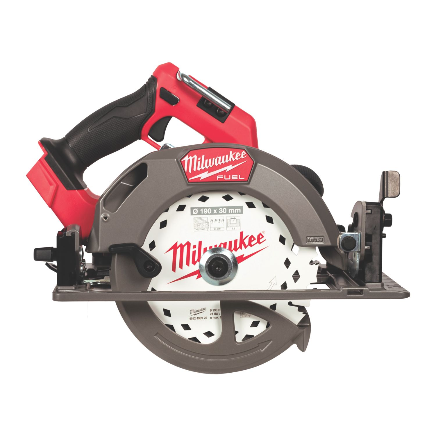 Milwaukee M18FCS66GR3-0 FUEL Gen 3 190mm 18V Li-Ion RedLithium Brushless Cordless Circular Saw - Bare (133EN)