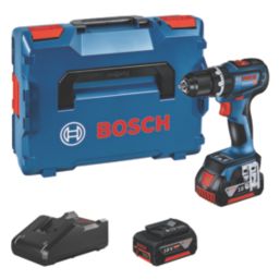 Bosch GSB 18V-90 C 18V 2 x 4.0Ah Li-Ion CoolPack Brushless Cordless Combi Drill