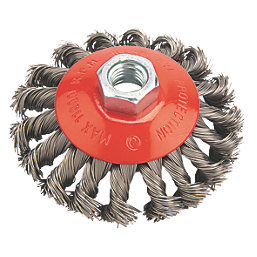 Twisted Knot Wire Brush 100mm