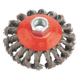 Twisted Knot Wire Brush 100mm