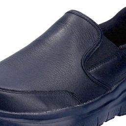 Skechers Flex Advantage Metal Free  Slip-On Non Safety Shoes Black Size 8