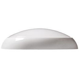 Robus Golf Slim Indoor & Outdoor Maintained or Non-Maintained Emergency Round LED Bulkhead With Microwave Sensor White 12.1W 830 / 900 / 910lm