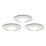 4lite IP65 FRD 4000K Fixed  Fire Rated LED Downlight White 8.5W 716lm 3 Pack