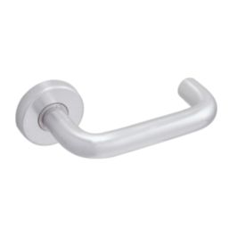 Eclipse 24715 Fire Rated Commercial Medium Duty Locking Door Pack Set Satin Anodised Aluminium