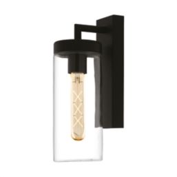 Eglo Bovolone Outdoor Wall Light Black