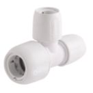 Hep2O  Plastic Push-Fit Reducing Tee 22mm x 15mm x 15mm