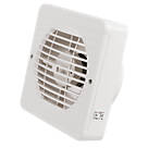 Manrose XF150BP 150mm Axial Kitchen Extractor Fan  White 240V