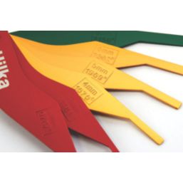 Hilka Pro-Craft Brake Pad Thickness Gauge Set 8 Pieces