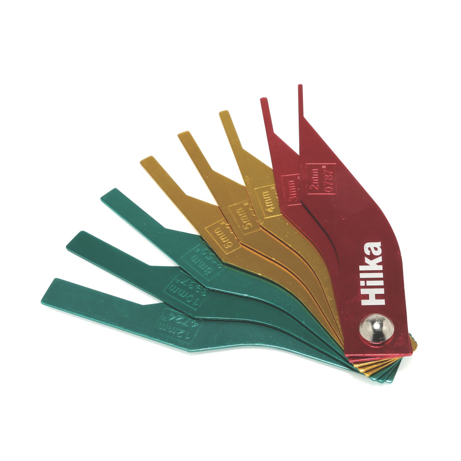 Hilka Pro-Craft Brake Pad Thickness Gauge Set 8 Pieces (1345R)