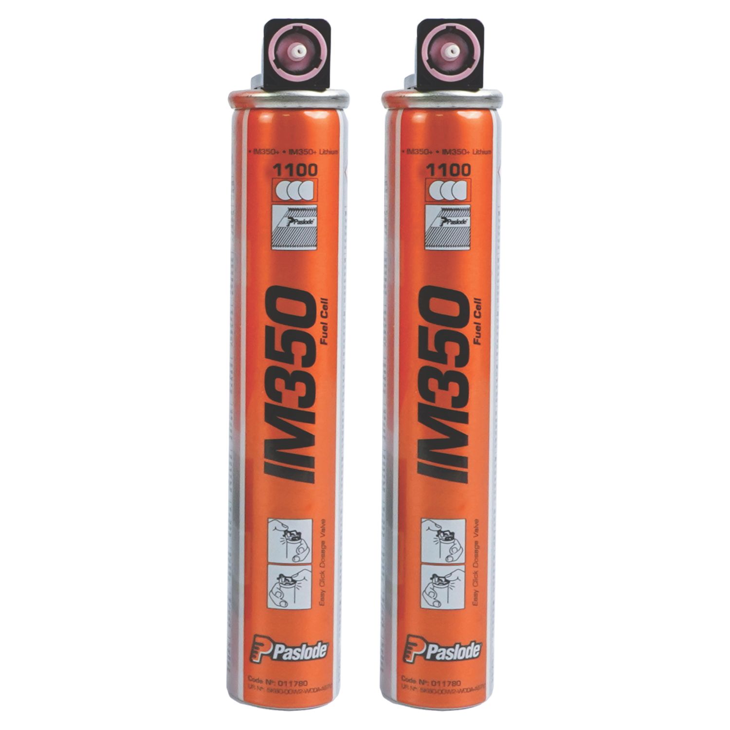 Paslode Framing Nail Gun Gas Fuel Cells 2 Pack (13480)