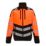 Regatta X-Pro Hybrid Hi-Vis Jacket Black / Orange X Large 50" Chest