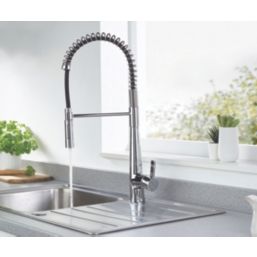 Bristan Axia  Pull-Out Kitchen Tap Chrome-Plated