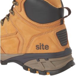 Site Tufa    Safety Boots Honey Size 8