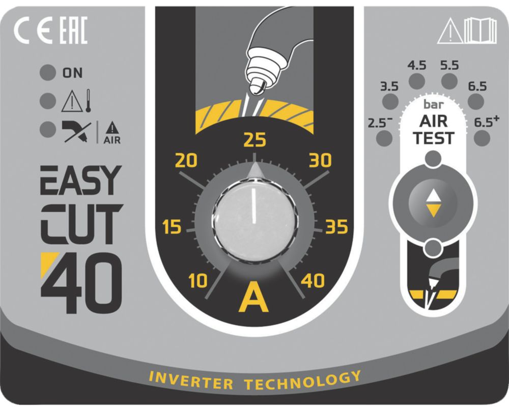 Gys 029743 EASYCUT 40 16A Electric Plasma Cutter 240V Screwfix