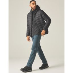 Regatta Marizion  Hooded Jacket Black/Burnt Henna X Large 43-44" Chest