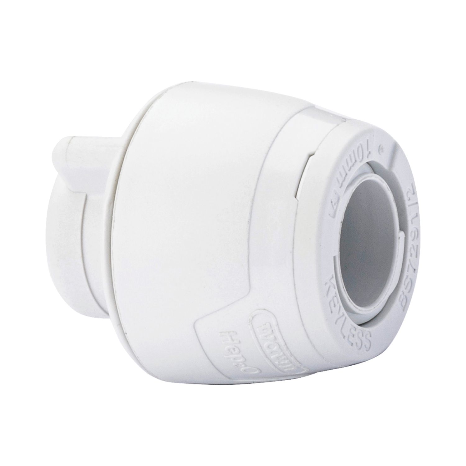 Hep2O Plastic Push-Fit Keyless Stop End 10mm (134RE)