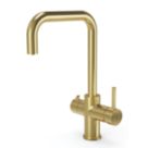 ETAL  4-in-1 Instant Boiling Water Kitchen Tap Brushed Brass