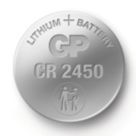 GP Batteries CR2450 3V Coin Cell Lithium Battery