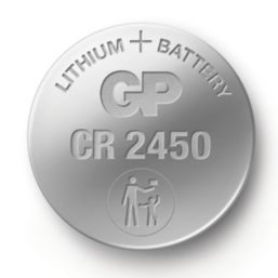 GP Batteries CR2450 3V Coin Cell Lithium Battery