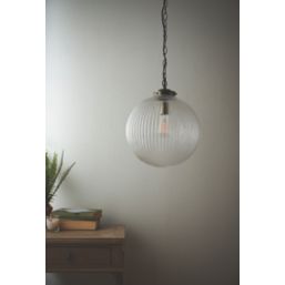 Quay Design Brachium Ceiling Pendant Antique Brass