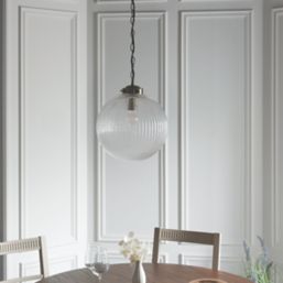 Quay Design Brachium Ceiling Pendant Antique Brass