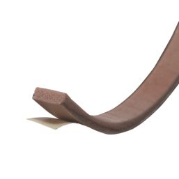 Stormguard Sureseal 5 Self-Adhesive Foam Draught Excluder Weatherstrips Brown 7.5m 2 Pack