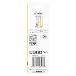 DeWalt Extreme Straight Shank Metal Drill Bit 1.5mm x 34mm 2 Pack