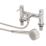 Refurb Swirl Essential Chrome 128mm Deck Mounted Dual Control  Shower Mixer Tap
