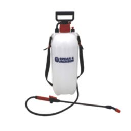Spear & Jackson  White Pump Action Pressure Sprayer 8Ltr