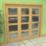 Green & Taylor  3-Door 4-Clear Light Satin Lacquered Oak Wooden Shaker Internal Bi-Fold Fully Finished Door 2060mm x 2133mm