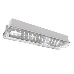 4lite  Indoor & Outdoor Maintained or Non-Maintained Emergency Rectangular LED Bulkhead White 3.5W 167lm