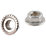 Easyfix A2 Stainless Steel Flange Head Nuts M5 100 Pack