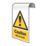 Essentials  "Caution Men At Work" Sign 500mm x 300mm