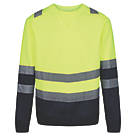 Regatta Pro Hi-Vis Sweatshirt Yellow Medium 45" Chest