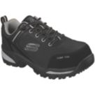 Skechers Gatlon Strigax Size 10  Black  Water-Resistant  Safety Trainers