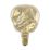 Calex XXL Organic Neo E27 Decorative LED Light Bulb Champagne 75lm 4W