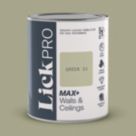 LickPro Max+ 1Ltr Green 21 Matt Emulsion  Paint