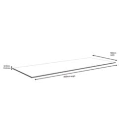 Zenith Noir Absolu Breakfast Bar 3000mm x 900mm x 12.5mm