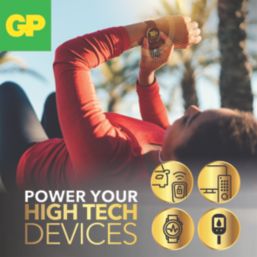 GP Batteries CR2016 3V Coin Cell Lithium Batteries 2 Pack