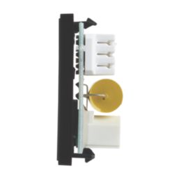 Contactum Media Modular Master Telephone Socket Black