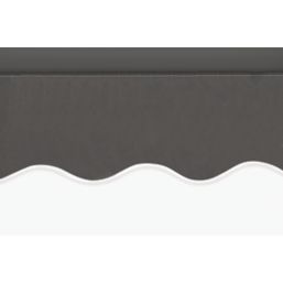 Greenhurst Grosvenor Deluxe Easy-Fit Awning Grey 3m x 2m