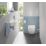 Grohe Euro Ceramic Micro Wall-Hung Washbasin 1 Tap Hole 370mm