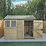 Forest Timberdale 10' x 6' 6" (Nominal) Reverse Apex Tongue & Groove Timber Shed