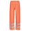 Site Huske Hi-Vis Over Trousers Elasticated Waist Orange X Large 28" W 31" L