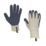 ClipGlove Bamboo Fibre   Bamboo Gardening Gloves Navy / Cream Medium