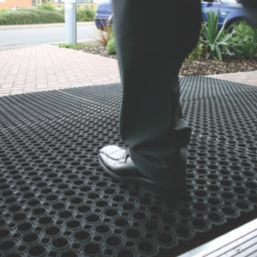 COBA Ringmat Entrance Mat Black 1.5m x 1m x 23mm